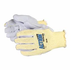 Simple Grey Summer Sales G-TUF Full Grain Thin Cut Cow Leather Work Gloves 