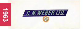 Weber supply logo from 1963